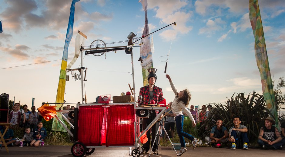 Thingamabob band in action